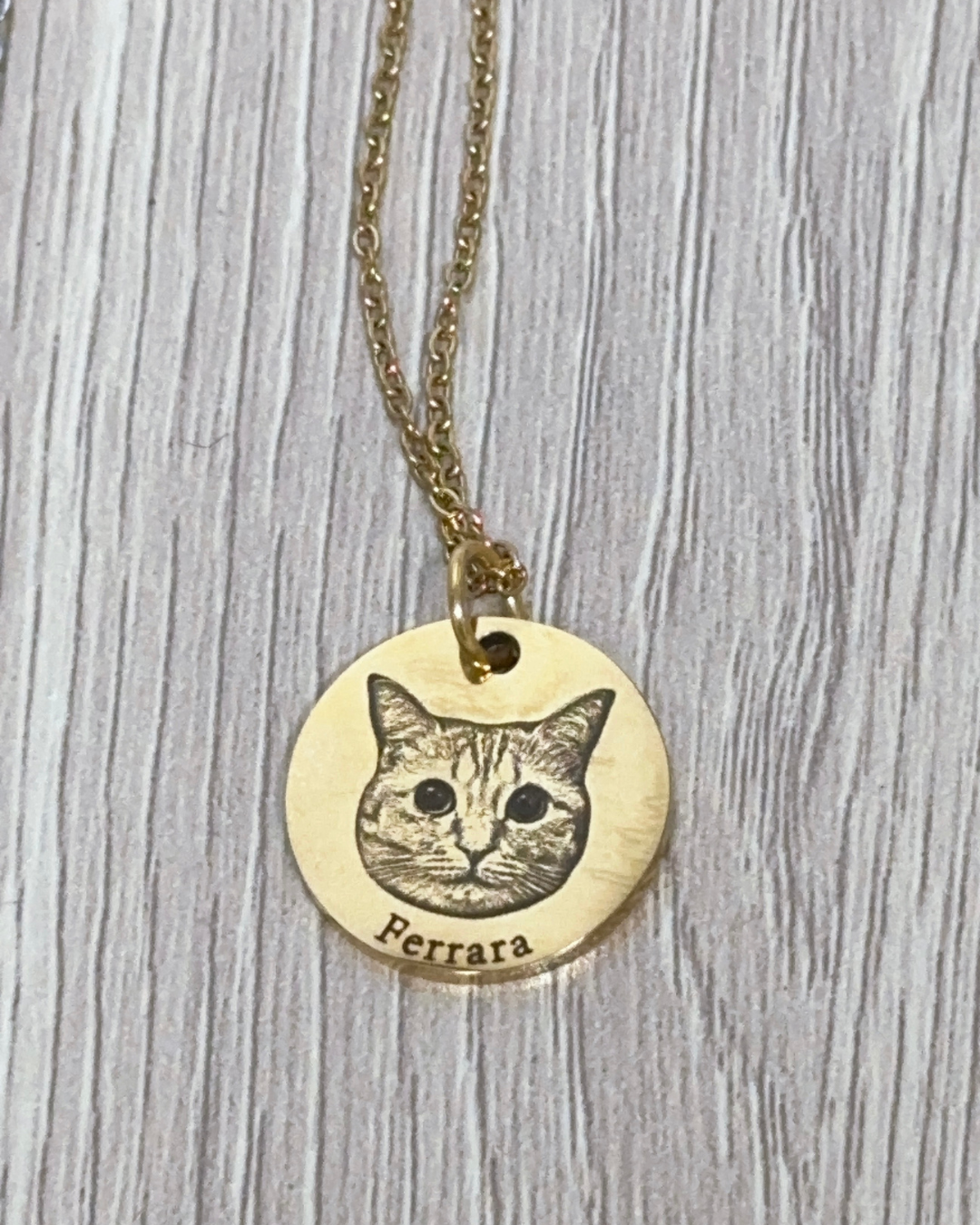 寵物肖像頸鍊 Pet Portrait Necklace
