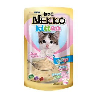 NEKKO kitten mousse 幼貓慕絲濕糧包 - 4款口味 (70g)